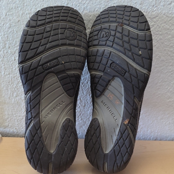 Merrell Encore Breeze Dark Earth Mesh Mules Sz 9 - Picture 6 of 12
